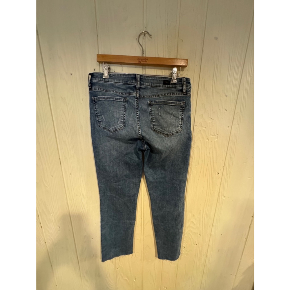 Kut from the Kloth Catherine Boyfriend Jeans, Size 10, Blue - Picture 4 of 10